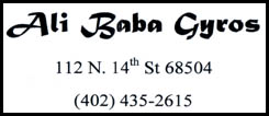 Ali Baba Gyros - Take-Out & Delivery Menu - Lincoln NE