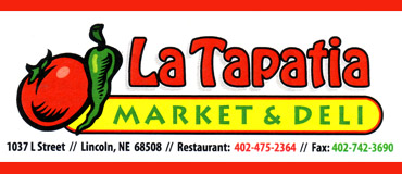 La Tapatia Market & Deli,	La Tapatia Mexican Restaurant Delivery, La Tapatia Delivered Anywhere in Lincoln Nebraska, La Tapatia Menu
