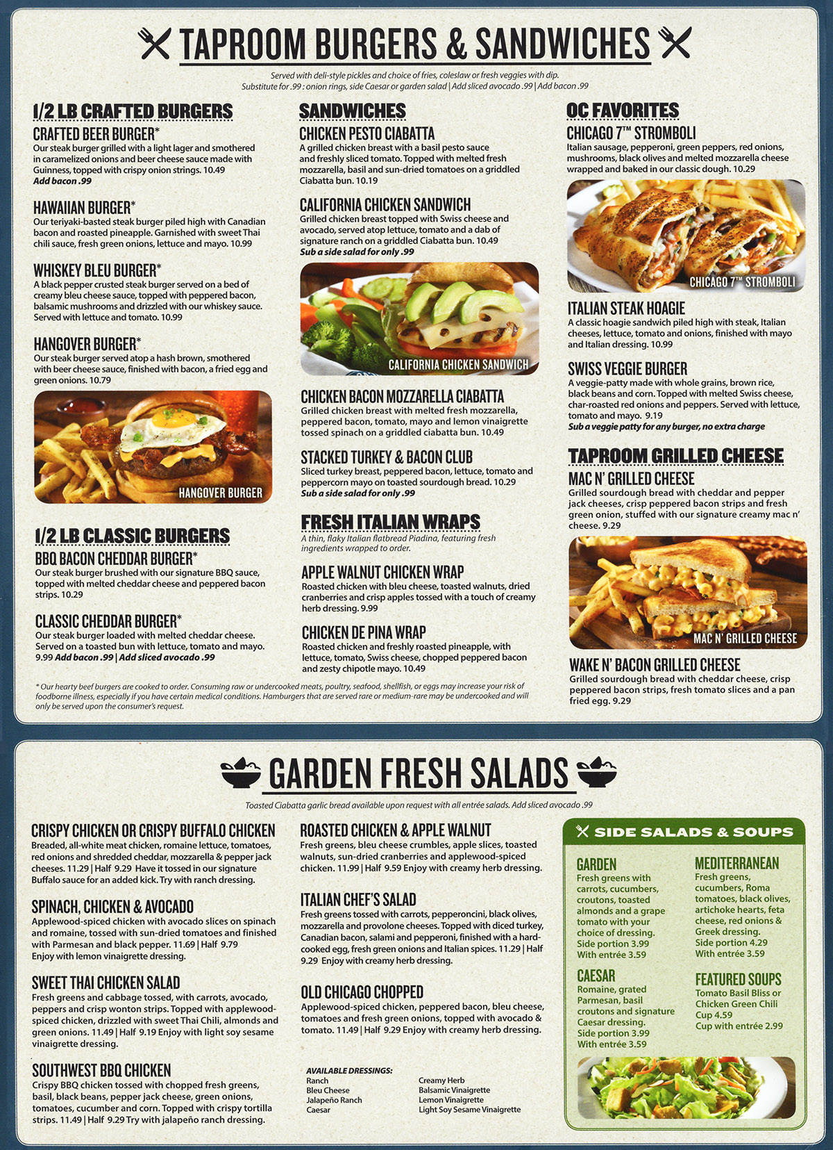 Old Chicago Menu Delivery Order Online Lincoln Ne City