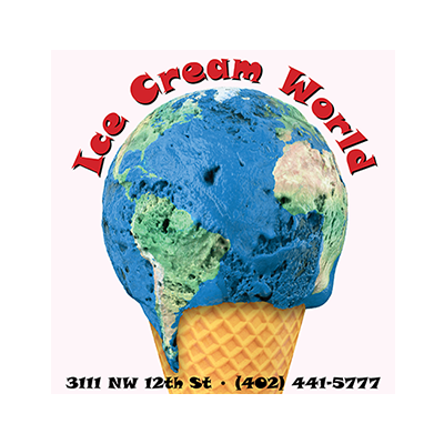Ice Cream World Delivery Menu - With Prices - Lincoln NE