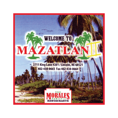Mazatlan II Mexican Restaurant Delivery Menu - With Prices - Lincoln NE