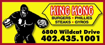 King Kong -  Burgers, Phillies, Steaks & Gyros | Reviews | Hours & Information | Lincoln NE | NiteLifeLincoln.com
  King King Burgers & Fries Restaurant Delivery Service, King King Burgers & Fries Food Delivery, King King Burgers & Fries Catering, King King Burgers & Fries Carry-Out, King King Burgers & Fries, Restaurant Delivery, Lincoln Nebraska, NE, Nebraska, Lincoln, King King Burgers & Fries Restaurnat Delivery Service, Delivery Service, King King Burgers & Fries Food Delivery Service, King King Burgers & Fries room service, 402-474-7335, King King Burgers & Fries take-out, King King Burgers & Fries home delivery, King King Burgers & Fries office delivery, King King Burgers & Fries delivery, FAST, King King Burgers & Fries Menu Lincoln NE, concierge, Courier Delivery Service, Courier Service, errand Courier Delivery Service, King King Burgers & Fries, Delivery Menu, King King Burgers & Fries Menu, Metro Dining Delivery, metrodiningdelivery.com, Metro Dining, Lincoln dining Delivery, Lincoln Nebraska Dining Delivery, Restaurant Delivery Service, Lincoln Nebraska Delivery, Food Delivery, Lincoln NE Food Delivery, Lincoln NE Restaurant Delivery, Lincoln NE Beer Delivery, Carry Out, Catering, Lincoln's ONLY Restaurnat Delivery Service, Delivery for only $2.99, Cheap Food Delivery, Room Service, Party Service, Office Meetings, Food Catering Lincoln NE, Restaurnat Deliver From Any Restaurant in Lincoln Nebraska, Lincoln's Premier Restaurant Delivery Service, Hot Food Delivery Lincoln Nebraska, Cold Food Delivery Lincoln Nebraska