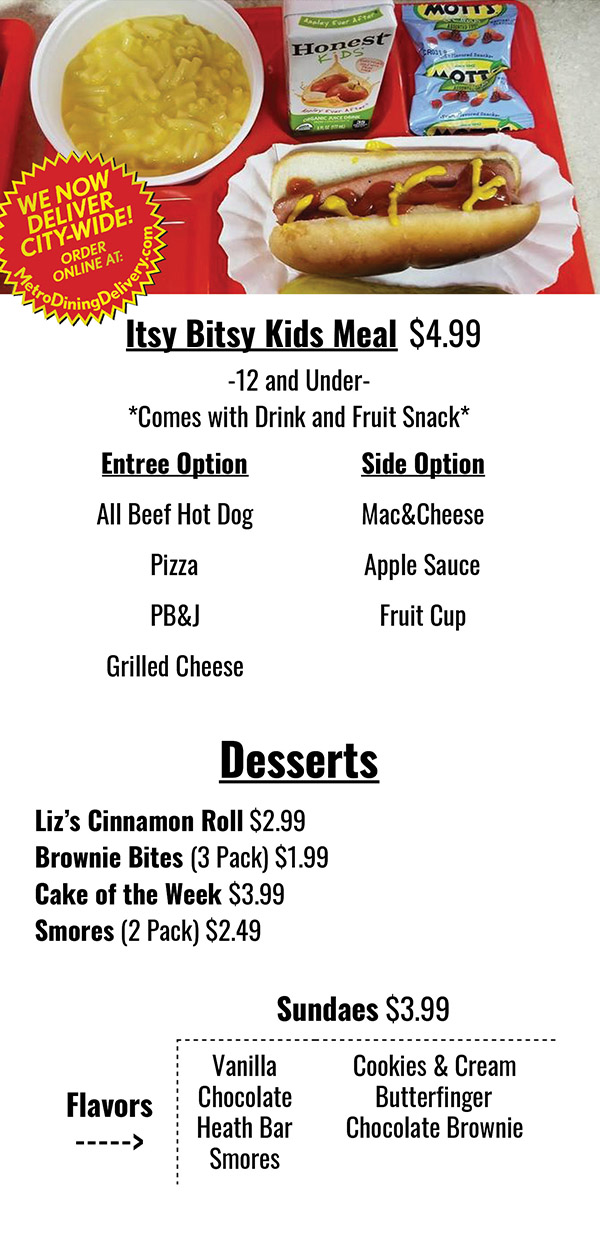 Hot Doogy Delivery Menu, Order Online