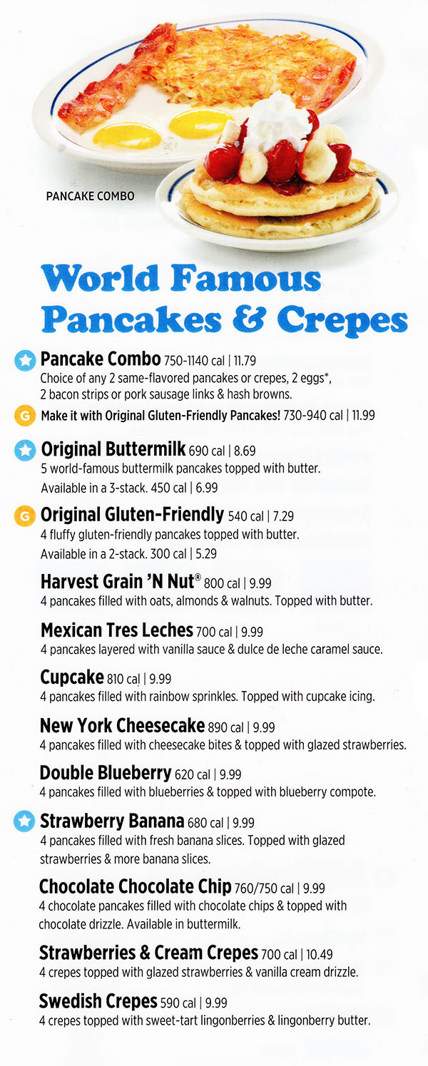 IHOP Menu, Order Online, Delivery, Lincoln NE