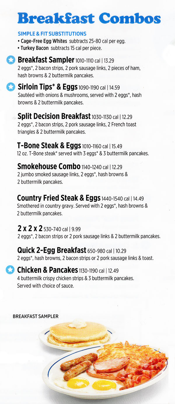 IHOP® Quick 2-Egg Breakfast - Start Your Combos Order Now!