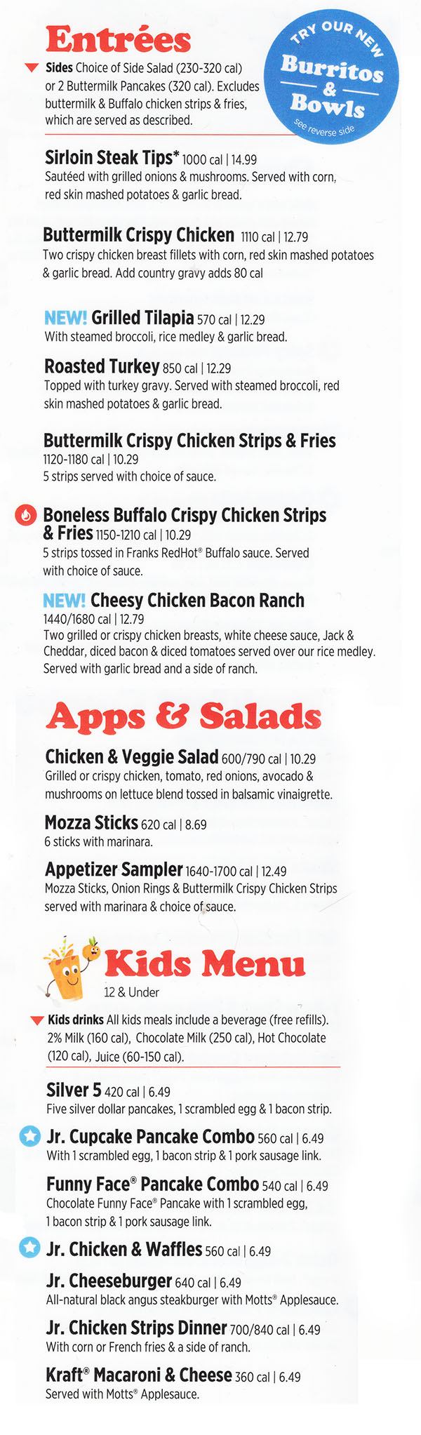 IHOP® Menu - Entrees