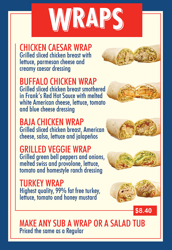 jersey mike wrap
