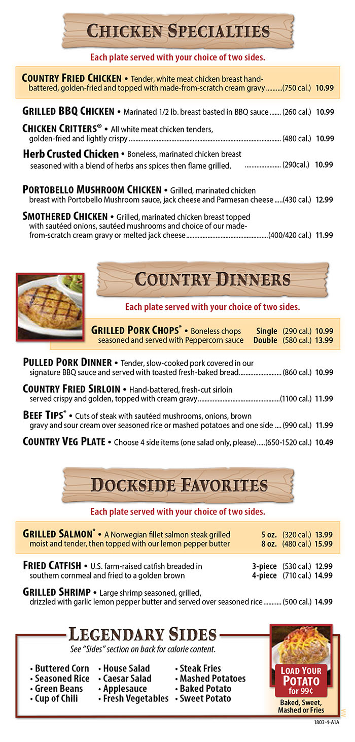 Texas Roadhouse Menu | Order Online | Delivery | Lincoln NE | City-Wide